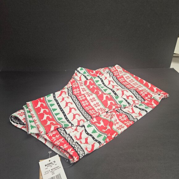 Jollidays XXL Candy Cane Galor Leggings, 90% Polyester, 10% Spandex - Picture 4 of 4